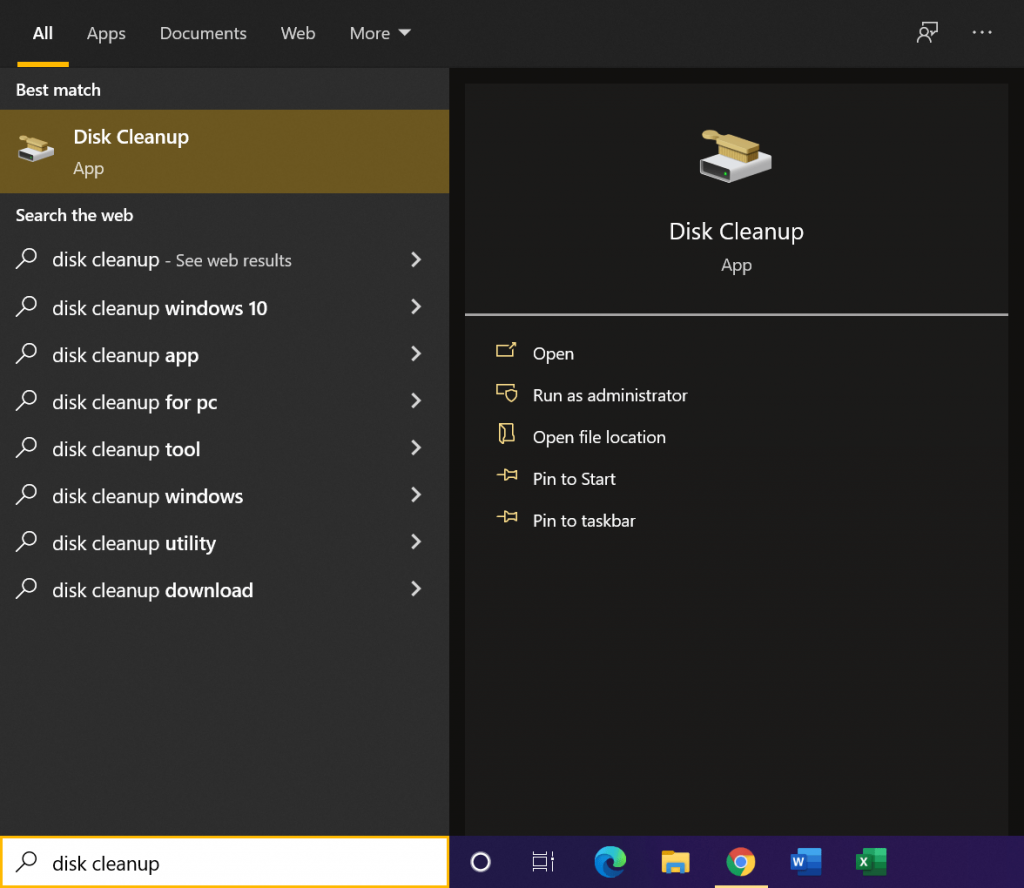 How to clear cache in windows 10. superfast your computer in 5 minutes 3 Disk cleanup- clear cache in windows 10